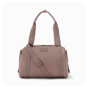DAGNE DOVER Landon Neoprene Mauve Carryall Bag Medium